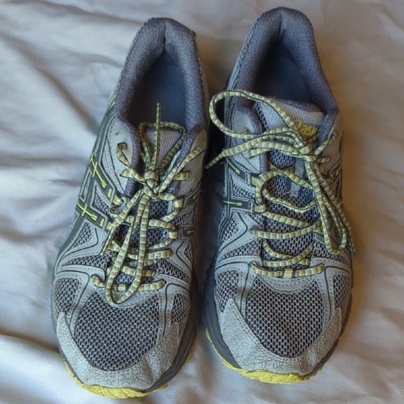 Asics Shoes - Gray and Yellow AsisShoes